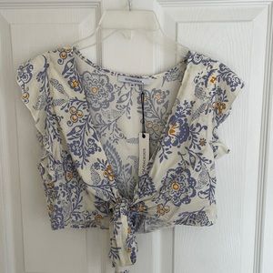 Olivaceous crop top